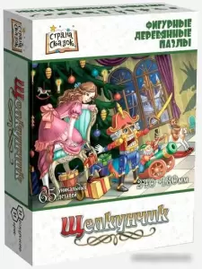 Пазл Нескучные игры Щелкунчик. Фигурный деревянный фото