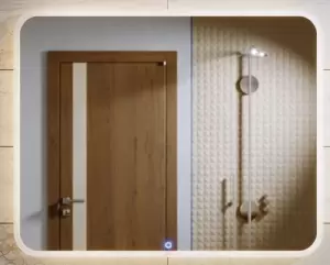Зеркало для ванной Континент Demure LED 70x50 (Россия) фото
