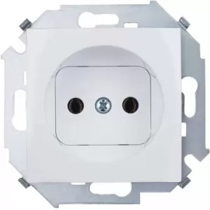 Розетка Simon 1591431-030 (белый) фото