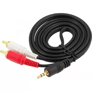 Sipl AK233 RCA - 3.5 мм (1.5 м, черный) фото
