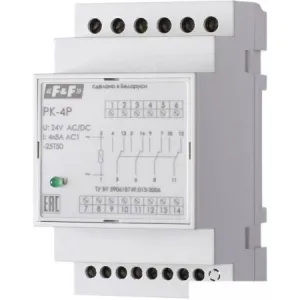 Реле промежуточное Евроавтоматика F&F PK-4P-12 EA06.001.012 фото