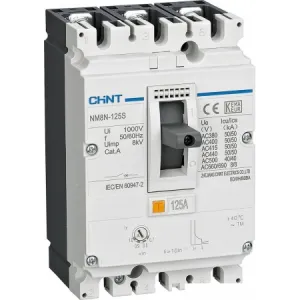 Выключатель автоматический Chint NM8N-125S M 3Р 32А 50кА 271844 фото