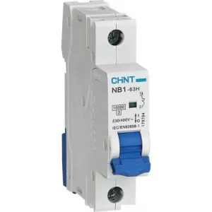 Выключатель автоматический Chint NB1-63H 1P 2A 10кА х-ка B 179771 фото