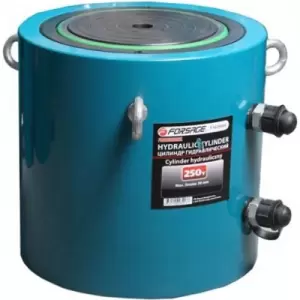 Forsage F-YG25050S Цилиндр гидравлический двойного действия 250т(ход штока-50мм, ? штока-180мм,общий ?-270мм, L-261мм, 700bar) фото