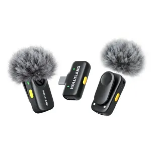 Радиосистема Hollyland Lark A2 Mini Duo (2TX + 1RX USB-C) фото