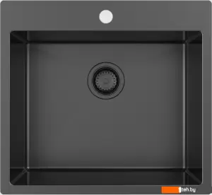 Мойка для кухни Zorg ZRN 5055 Premium PVD Gunblack фото