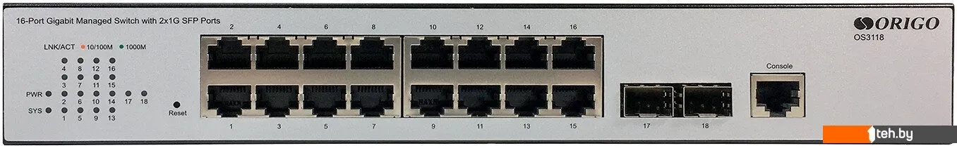 Коммутатор Origo OS3118/A2A фото