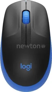 Мышь Logitech M190 черный/синий фото