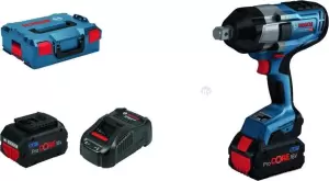 Гайковерт Bosch GDS 18V-1050 H Professional 06019J8502 с 2-мя АКБ 8 Ah, кейс фото