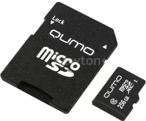 Карта памяти QUMO microSDXC QM256GMICSDXC10U3 256GB фото