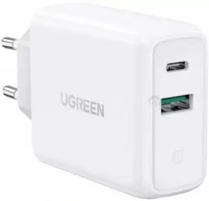 Сетевое зарядное Ugreen CD170 60468 белый фото