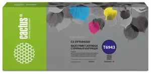 Картридж CACTUS CS-EPT694300 аналог Epson T6943 фото