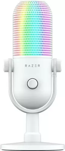 Проводной микрофон Razer Seiren V3 Chroma Mercury White фото