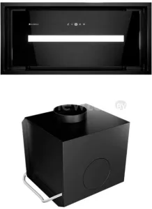 Кухонная вытяжка Globalo Saredo 60.1 + Turbina TW 3.1 черный фото