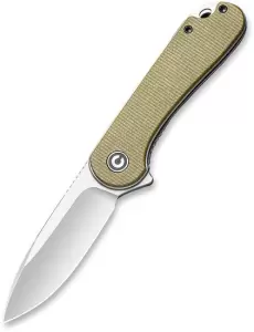 Складной нож Civivi Elementum D2 Steel Satin Finished C907S (оливковый) фото