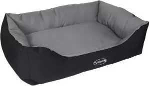 Лежак Scruffs Expedition Box Bed с бортиком 60 см (серый) фото