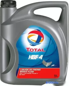 Тормозная жидкость Total HBF 4 DOT4 5л фото