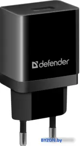 Сетевое зарядное Defender EPA-10 (черный) фото