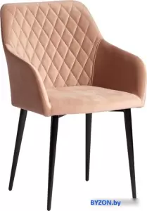 Интерьерное кресло TetChair Bremo mod.708 (бежевый barkhat 5/черный) фото