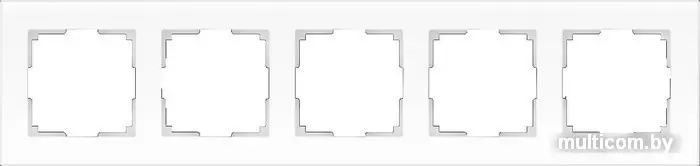 Рамка Werkel Favorit WL01-Frame-05 (белый матовый) фото