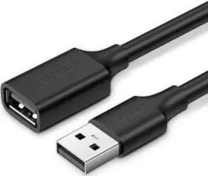 Удлинитель Ugreen US103 USB Type-A - USB Type-A (5 м, черный) фото