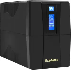 Источник бесперебойного питания ExeGate Power Smart ULB-1000.LCD.AVR.2SH EX292791RUS фото