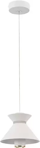 Подвесная люстра LED4U L8758-1 WH фото