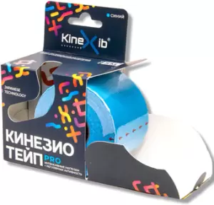Тейп Kinexib Pro 5 см x 5 м (синий) фото