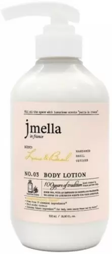 Jmella Лосьон для тела In France Lime and Basil Body Lotion мандарин, базилик, ветивер 500 мл фото