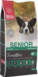 Сухой корм для собак Blitz Adult Senior 15 кг фото