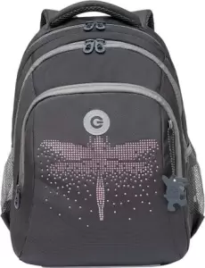 Школьный рюкзак Grizzly RG-461-1 (темно-серый) фото