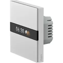Настенный выключатель с дисплеем Aqara V1 EU (WS-K02D) белый фото