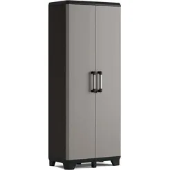 Шкаф уличный Keter Armadio Pro Alto 249836 (серый/черный) фото
