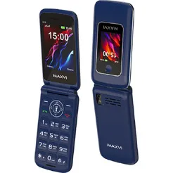 Мобильный телефон Maxvi E15 (синий) Мобильный телефон Maxvi E15 (синий) фото