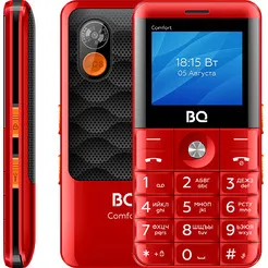 Мобильный телефон BQ 2006 Comfort (красный/черный) фото