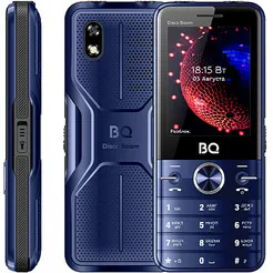 Кнопочный телефон BQ-Mobile BQ-2842 Disco Boom (синий) фото