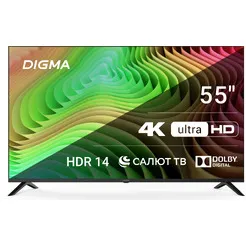 Телевизор Digma DM-LED55UBB40 фото