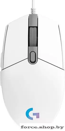 Игровая мышь Logitech G102 Lightsync (белый) фото
