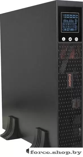 Источник бесперебойного питания ExeGate SinePower UHB-1000.LCD.AVR.C13.RJ.USB.2U фото