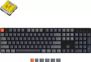 Клавиатура Keychron K5 SE RGB K5SE-E4-RU (Keychron Low Profile Optical Banana) фото