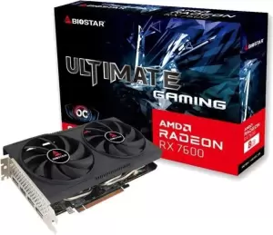 Видеокарта BIOSTAR Radeon RX 7600 OC 8GB GDDR6 VA76S6RM81 фото