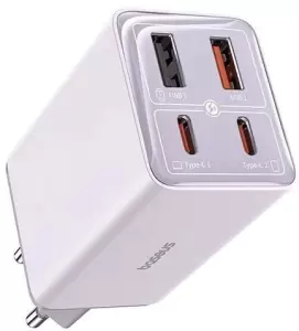 Сетевое зарядное Baseus GaN6 Pro Fast Charger 2C+2U 65W P10162701533-00 (фиолетовый) фото