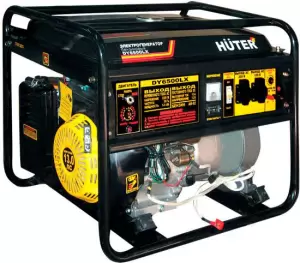 Бензиновый генератор Huter DY6500LX фото