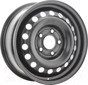 Штампованный диск ТЗСК KIA Soul 17x7" 5x114.3мм DIA 67.1мм ET 50мм Черный глянец фото