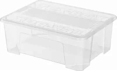 Контейнер для хранения Econova Tex-Box / 434207001 10л, бесцветный фото