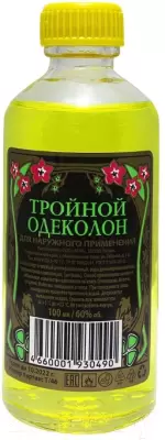 Одеколон Абар Тройной 100мл фото