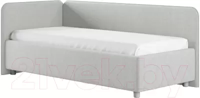 Каркас кровати Сонум Capri L 90x200 рогожка льняной фото