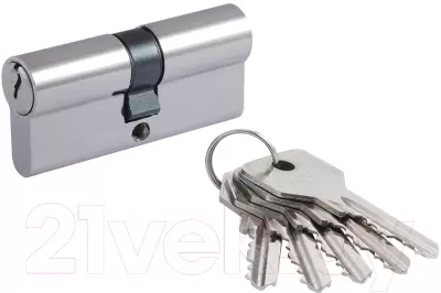 Цилиндровый механизм замка Нора-М STD Z Л-70 35/35 хром фото
