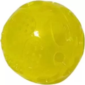 Игрушка для собак Homepet Мячик с пищалкой / 83794 желтый фото