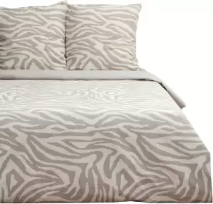 Комплект постельного белья Этель Beige Zebra Евро / 9946990 фото